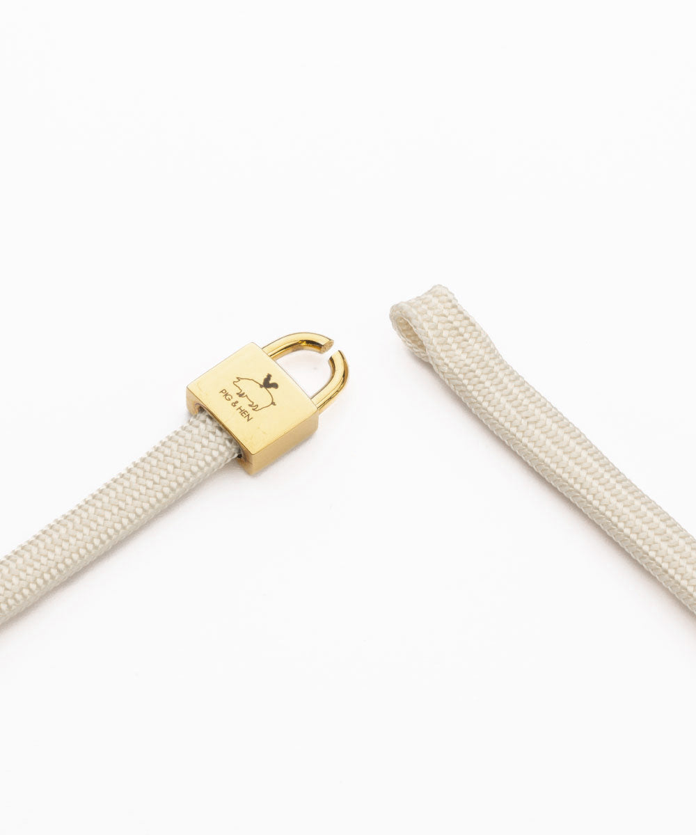 Acier inoxydable 316L PVD or, Corde marine