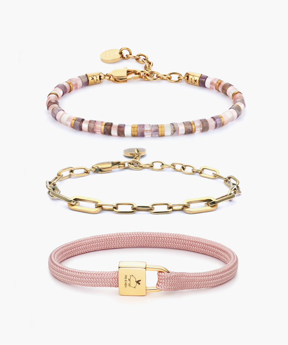Billy Dusty Pink & Brontide Vienna & Julie Set