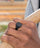 Signet Ring 16mm Classic Black  | Black