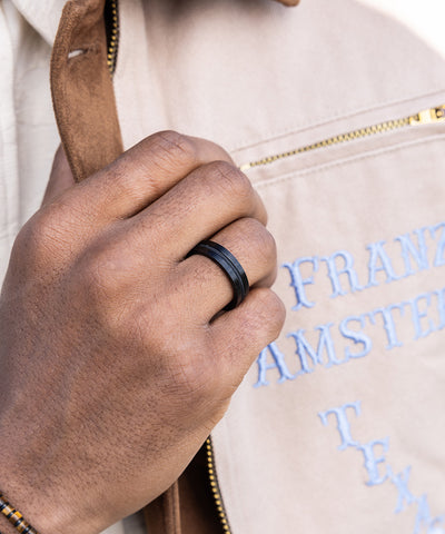 Navarch 6mm Ring Black  | Black