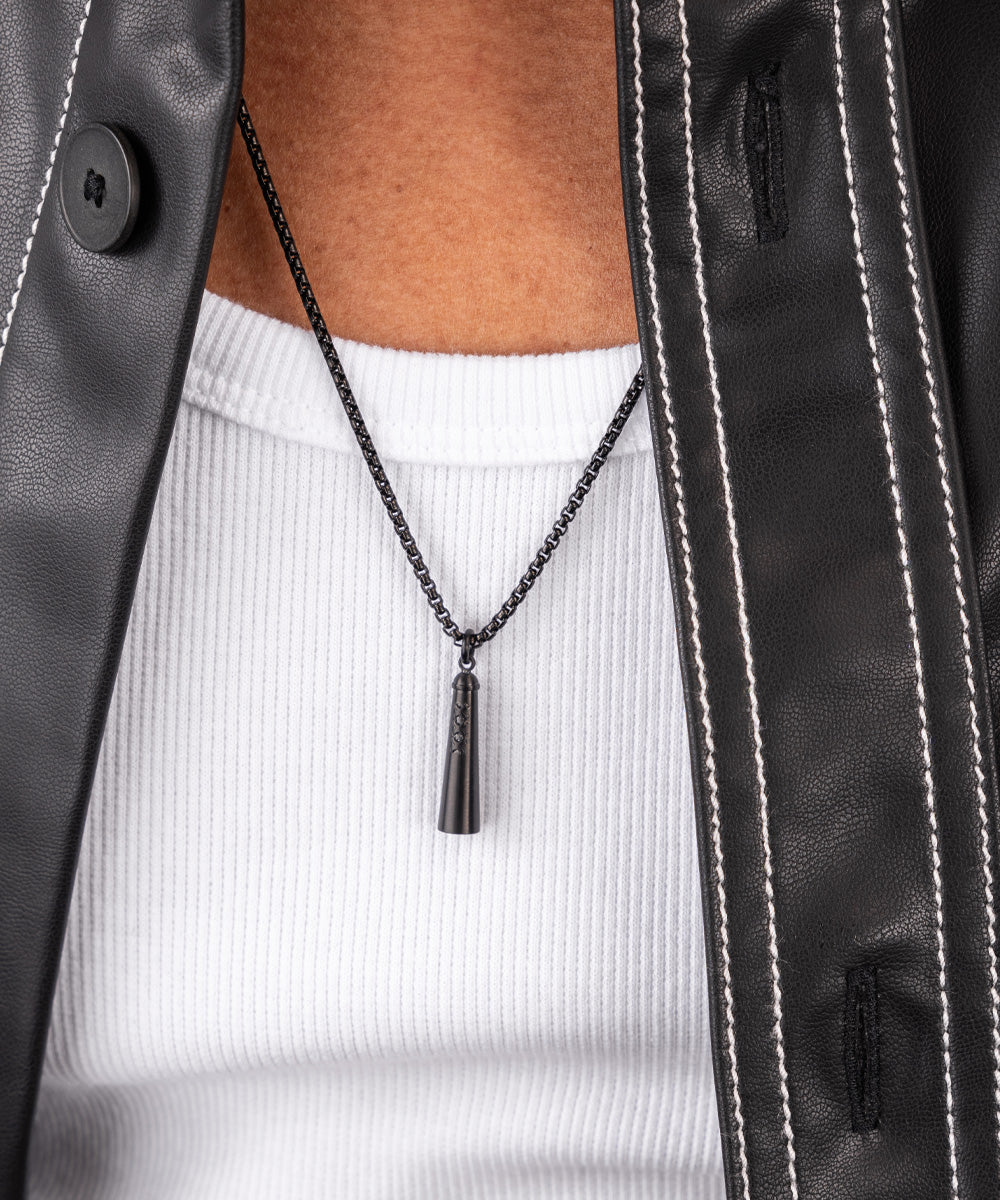 Amsterdammertje Necklace | Black