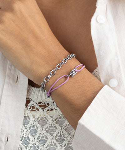 Mia Lilac Purple | Silver