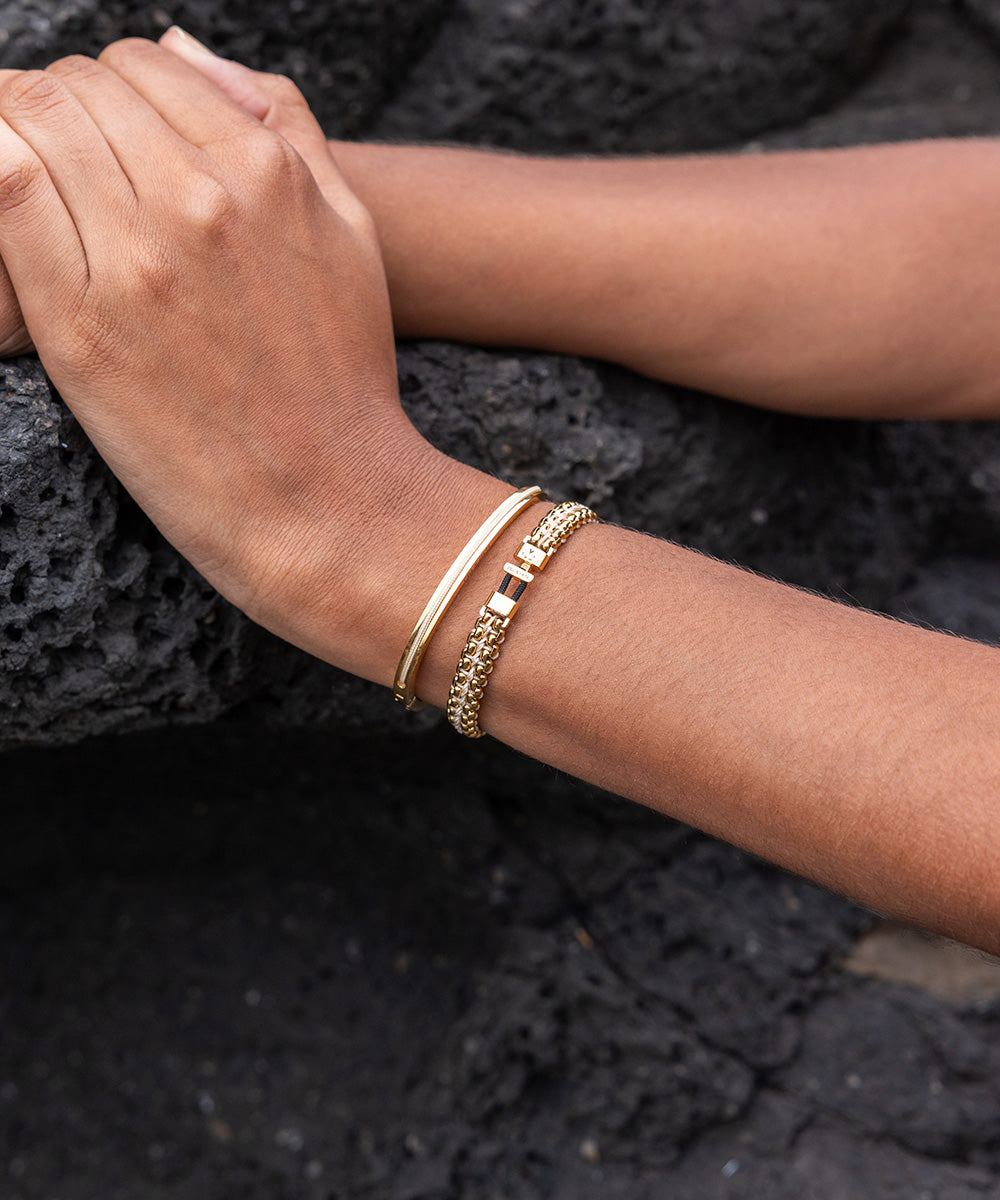 Catena Venetian 7 mm Ivory | Gold
