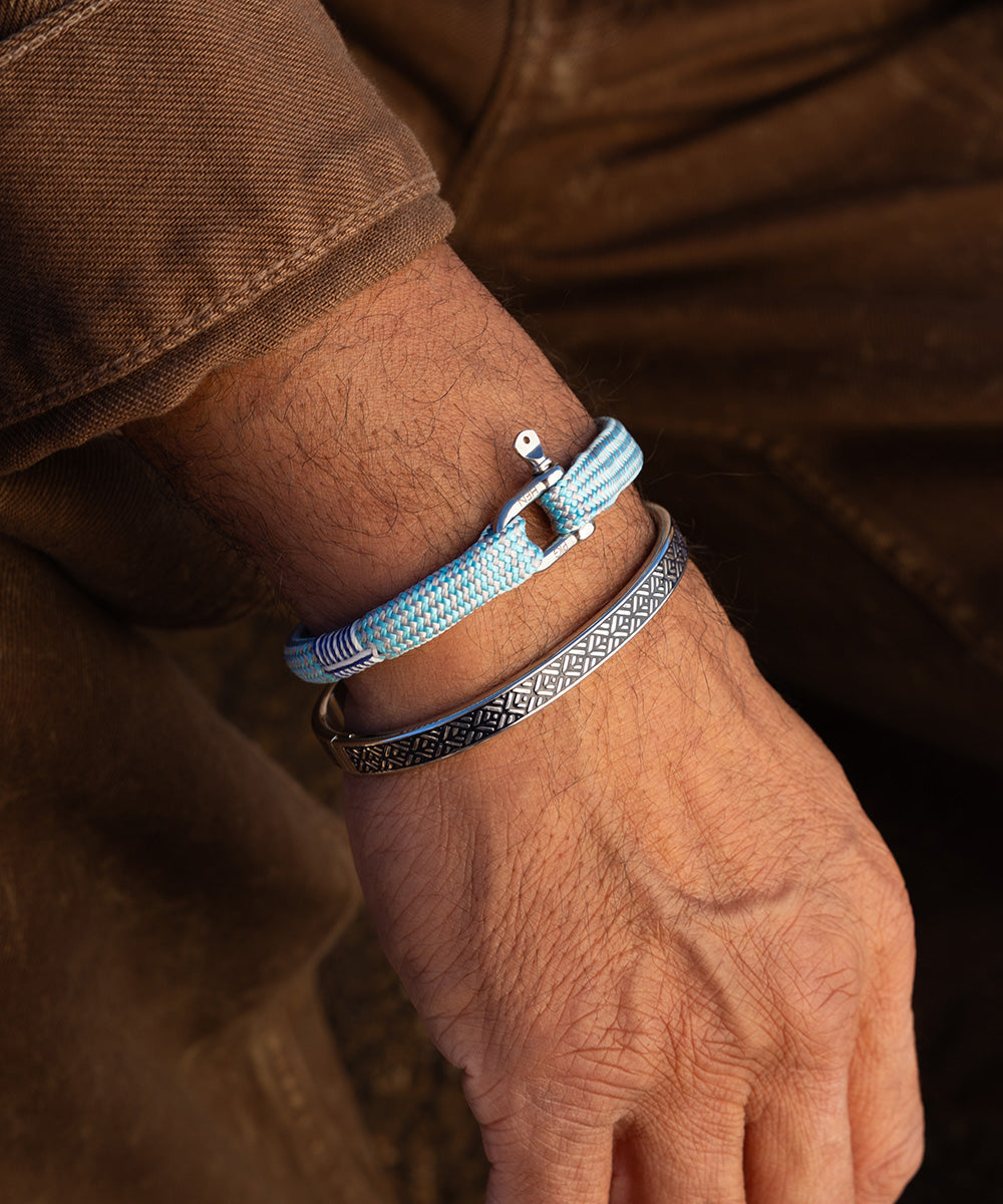 Vicious Vik Summer Blue - Stone Gray | Silver