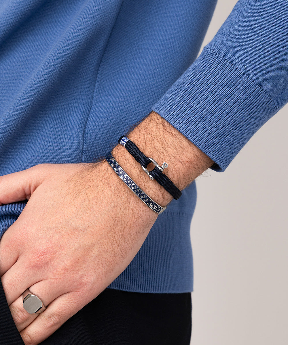 Vicious Vik Navy | Silver