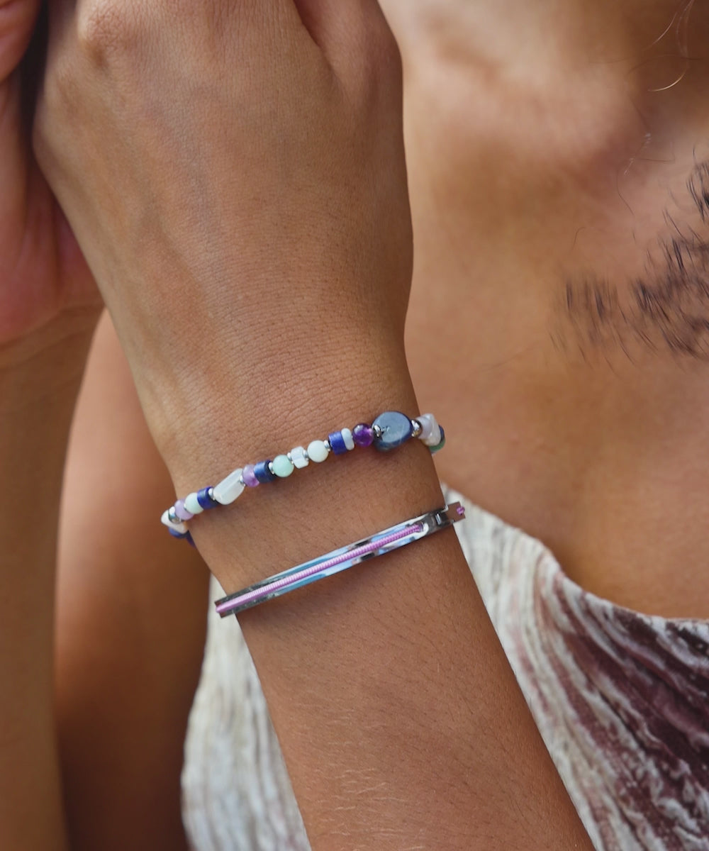 Brontide Mosaic Novara | Silver