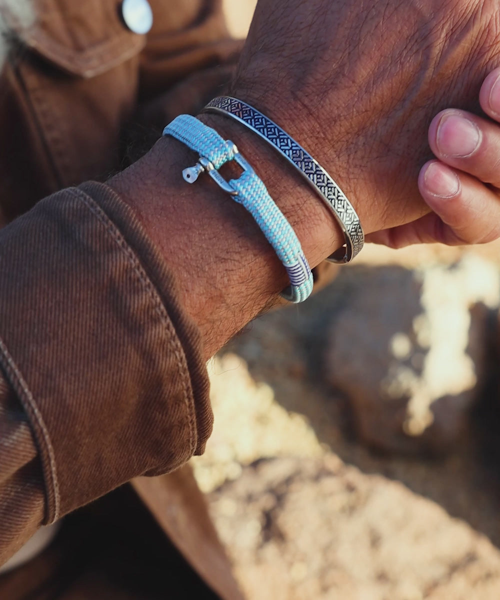 Vicious Vik Summer Blue - Stone Gray | Silver